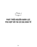 Tái cơ cấu kinh tế hội nhập quốc tế và phát triển nguồn nhân lực: Phần 2