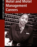 Ebook Opportunities in hotel and motel management careers - Shepard Henkin