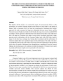 The impacts of macroeconomics factors on the price of consumer staple companies in the Vietnam stock market during the period of 2009-2019