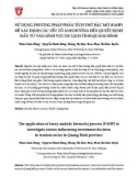 Sử dụng phương pháp phân tích thứ bậc mờ (FAHP) để xác định các yếu tố ảnh hưởng đến quyết định đầu tư vào lĩnh vực du lịch tỉnh Quảng Bình