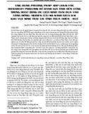 Ứng dụng phương pháp AHP (Analytic Hierarchy Process) để đánh giá tính bền vững trong hoạt động du lịch sinh thái dựa vào cộng đồng: Nghiên cứu so sánh giữa hai khu vực sinh thái tại tỉnh Thừa Thiên - Huế