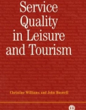 Ebook Service quality in leisure and tourism: Part 1