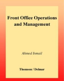 Ebook Front office operations and management: Part 1