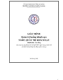 Giáo trình Quản trị buồng khách sạn (Nghề: Quản trị khách sạn - Trình độ Cao đẳng) - Trường Cao đẳng Nghề An Giang