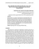 Phát triển bền vững hình thái kiến trúc công cộng phục vụ du lịch trục cảnh quan bờ sông Hương thành phố Huế