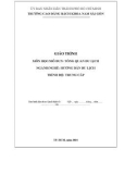 Giáo trình Tổng quan du lịch (Ngành: Hướng dẫn du lịch - Trung cấp) - Trường Cao đẳng Bách khoa Nam Sài Gòn