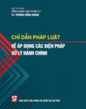 Áp dụng các biện pháp xử lý hành chính - Chỉ dẫn pháp luật