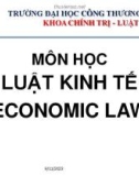 Bài giảng Luật Kinh tế (Economic Law) - Chương 7: Doanh nghiệp tư nhân (Private enterprise)