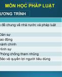 Bài giảng Pháp luật: Bài 1 - Một số vấn đề chung về nhà nước và pháp luật