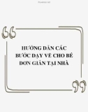 Hướng dẫn các bước dạy vẽ cho bé đơn giản tại nhà