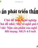 Bài giảng Lĩnh vực phát triển thẩm mỹ - Bài: Nặn sản phẩm của nghề nông