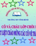 Bài giảng Lĩnh vực phát triển kĩ năng tình cảm xã hội - Bài: Chú gà dễ thương