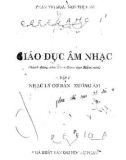 giáo dục âm nhạc (tập 1 - nhạc lý cơ bản xướng âm): phần 2