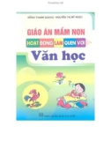 GIÁO ÁN MẦM NON HOẠT ĐỘNG LÀM QUEN VỚI VĂN HỌC