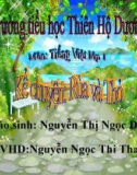 Kể chuyện theo tranh: Thỏ và rùa