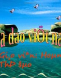 Giáo trình điện tử mầm non: ca dao Việt Nam