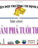 Sân chơi Khám phá tuổi thơ - Trường Tiểu học Định Hải