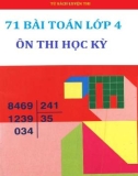 71 bài toán ôn thi học kì 1 môn Toán lớp 4