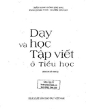 dạy và học tập viết ở tiểu học: phần 1