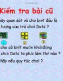 Bài giảng Tin học: Bài 3 - Trò chơi Sticks