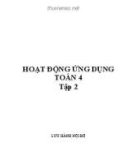 Hoạt động ứng dụng Toán 4 - Tập 2