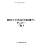 Hoạt động ứng dụng Toán 4 - Tập 1