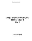 Hoạt động ứng dụng Tiếng Việt 4 - Tập 2