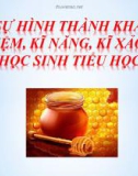 Sự hình thành khái niệm, kỹ năng, kỹ sảo của học sinh tiểu học