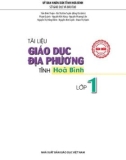 Tài liệu Giáo dục địa phương tỉnh Hoà Bình lớp 1