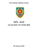 Ebook Hỏi-đáp Luật Đầu tư năm 2020