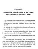 Ebook Quy trình lập hiến trong nhà nước pháp quyền Xã hội chủ nghĩa Việt Nam: Phần 2