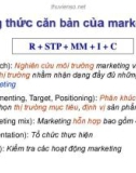 Bài giảng Quản trị marketing: Chuyên đề 2 - Cao Minh Toàn