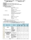 Đề cương ôn tập học kì 1 môn Tiếng Anh lớp 10 năm 2023-2024 - Trường THPT Hoàng Văn Thụ, Hà Nội