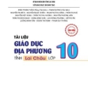 Tài liệu Giáo dục địa phương tỉnh Lai Châu lớp 10