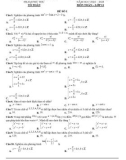 Đề cương ôn tập giữa học kì 1 môn Toán lớp 11 năm 2022-2023 - Trường THPT Phạm Phú Thứ