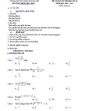 Đề cương ôn tập học kì 2 môn Toán lớp 11 năm 2022-2023 - Trường THPT Phúc Thọ