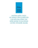 Hôn nhân và gia đình có yếu tố nước ngoài - Tài liệu định hướng: Phần 2