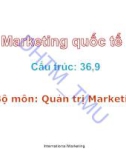 Bài giảng Marketing quốc tế - ĐH Thương Mại