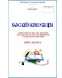 Sáng kiến kinh nghiệm THCS: Phát triển tư duy của học sinh qua một số bài toán về bội chung và bội chung nhỏ nhất