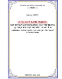 Sáng kiến kinh nghiệm THPT: Xây dựng và sử dụng phim học tập trong dạy học bài Lực ma sát - Vật lí 10 nhằm bồi dưỡng năng lực giải quyết vấn đề cho học sinh