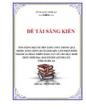 Sáng kiến kinh nghiệm THPT: Ứng dụng một số nền tảng CNTT trong quá trình kiểm KTĐG môn Giáo dục công dân/Giáo dục Kinh tế và Pháp luật góp phần hình thành và phát triển năng lực số cho học sinh THPT trên địa bàn Huyện Quỳnh Lưu, Tỉnh Nghệ An