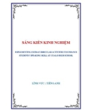 Sáng kiến kinh nghiệm THPT: Implementing extracurricular activities to enhance students' speaking skill at Cua Lo high school