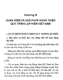 Nhà nước pháp quyền xã hội chủ nghĩa Việt Nam - Quy trình lập hiến: Phần 2