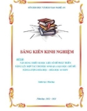 Sáng kiến kinh nghiệm THPT: Vận dụng thiết bị học liệu số để phát triển năng lực hợp tác cho học sinh qua dạy học chủ đề: Năng lượng hóa học – Hóa học 10 THPT