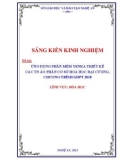 Sáng kiến kinh nghiệm THPT: Ứng dụng phần mềm Yenka thiết kế thí nghiệm ảo phần Cơ sở hóa học đại cương, chương trình GDPT 2018