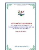 Sáng kiến kinh nghiệm THPT: Một số biện pháp góp phần đảm bảo thực hiện hiệu quả chương trình GDPT 2018 tại trường THPT Diễn Châu 5