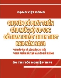 Chuyên đề phát triển VD - VDC: Đề tham khảo thi TN THPT năm 2023 môn Toán