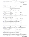 Đề KSCL ôn thi tốt nghiệp THPT năm 2023 môn Toán - Trường THPT chuyên Lam Sơn, Thanh Hóa (Lần 1)