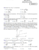 Đề KSCL ôn thi tốt nghiệp THPT năm 2023 môn Toán có đáp án - Trường THPT chuyên Vĩnh Phúc (Lần 1)