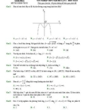 Đề KSCL ôn thi tốt nghiệp THPT năm 2023 môn Toán có đáp án - Sở GD&ĐT Vĩnh Phúc (Lần 1)
